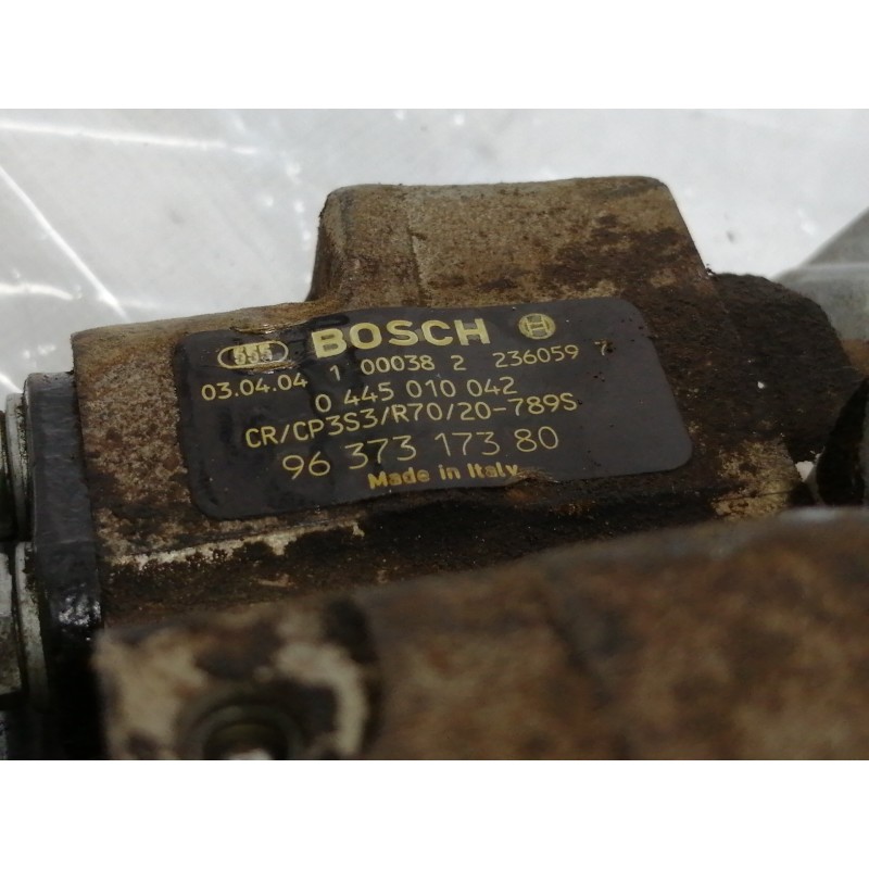 Recambio de bomba inyeccion para peugeot 206 berlina x-line referencia OEM IAM 9637317380 0445010042 