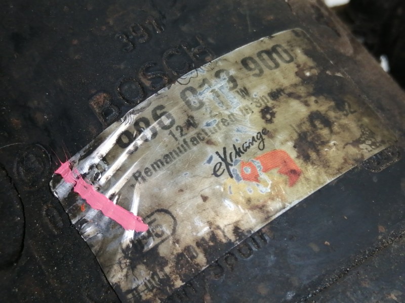 Recambio de motor arranque para land rover range rover (lp) dt (100kw) referencia OEM IAM 0986019900  