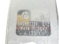 Recambio de enganche cinturon trasero central para seat ibiza (6j5) reference referencia OEM IAM 6R0857739   2