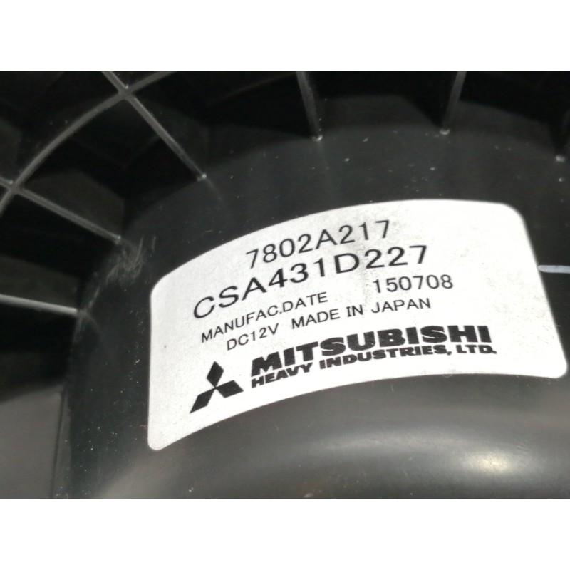 Recambio de motor calefaccion para mitsubishi asx (ga0w) motion 2wd referencia OEM IAM 7802A217  