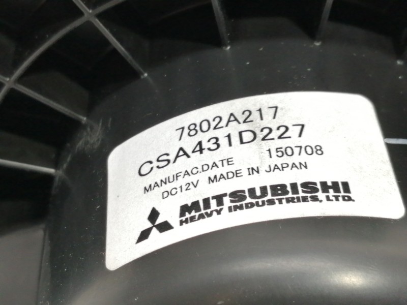 Recambio de motor calefaccion para mitsubishi asx (ga0w) motion 2wd referencia OEM IAM 7802A217  