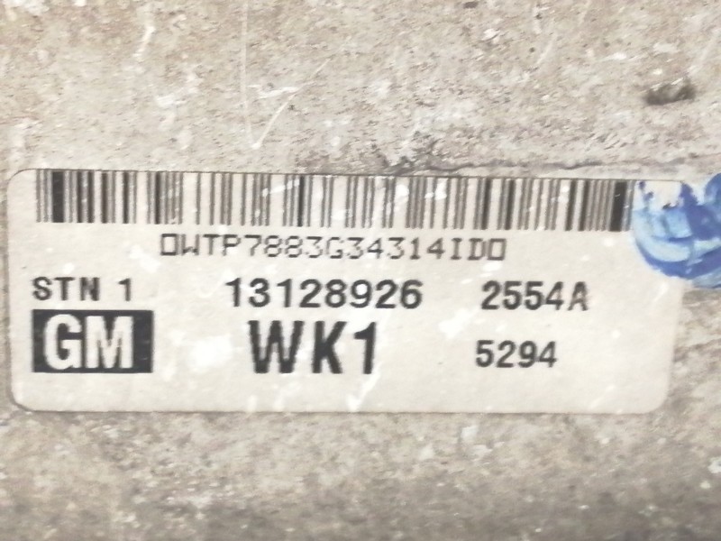 Recambio de intercooler para opel astra h berlina elegance referencia OEM IAM 13128926  