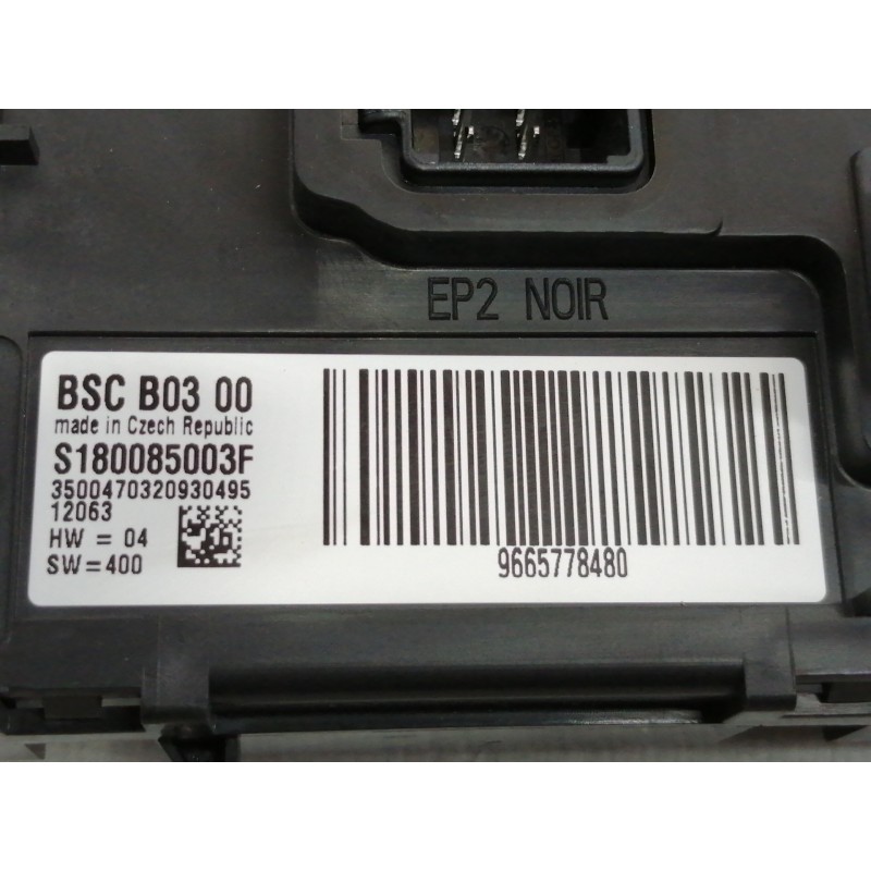 Recambio de caja reles / fusibles para peugeot 406 break (s1/s2) st referencia OEM IAM S180085003F 9665778480 AC53327821