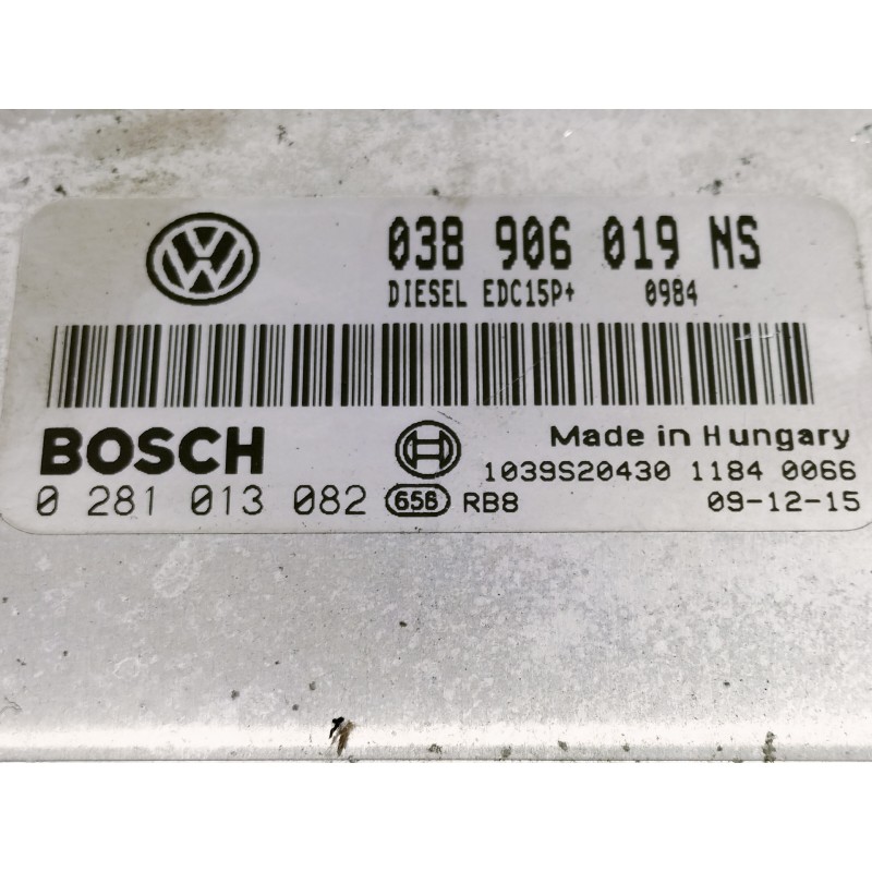 Recambio de centralita motor uce para skoda fabia combi (5j5) style referencia OEM IAM 038906019NS 0281013082 1039S20430