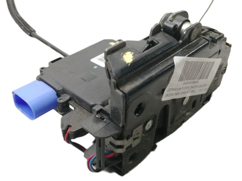 Recambio de cerradura puerta trasera izquierda para skoda fabia combi (5j5) style referencia OEM IAM 5J1837015 WL3CZA03780 
