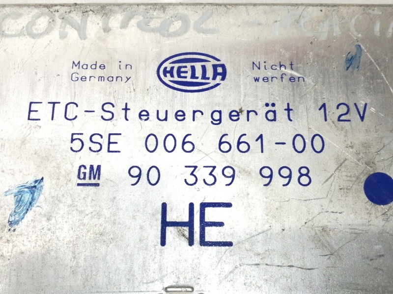 Recambio de modulo electronico para opel astra f berlina 16v gsi referencia OEM IAM 5SE00666100  