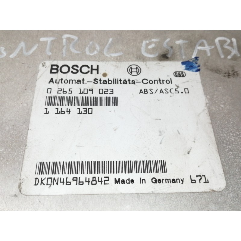 Recambio de centralita abs para bmw serie 5 berlina (e39) 523i referencia OEM IAM 0265109023  