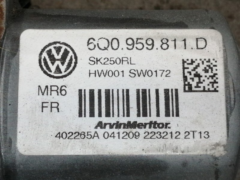 Recambio de elevalunas trasero izquierdo para skoda fabia combi (5j5) style referencia OEM IAM 6Q0959811D SK250RL ELECTRICO