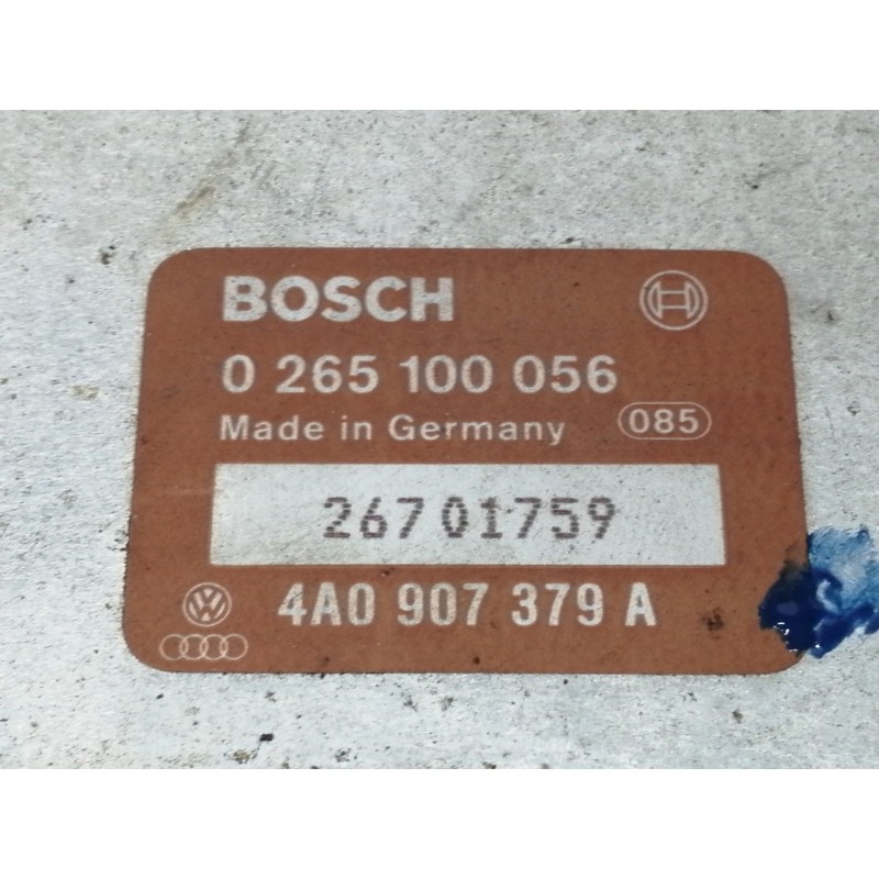 Recambio de centralita abs para audi 80 avant básico berlina referencia OEM IAM 0265100056  