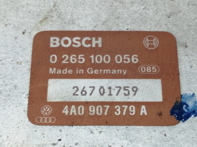 Recambio de centralita abs para audi 80 avant básico berlina referencia OEM IAM 0265100056  