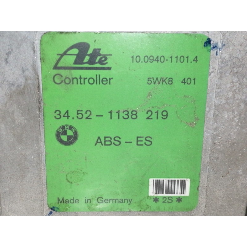 Recambio de centralita abs para bmw serie 3 berlina (e36) 318is referencia OEM IAM 10094011014  