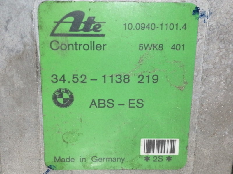 Recambio de centralita abs para bmw serie 3 berlina (e36) 318is referencia OEM IAM 10094011014  