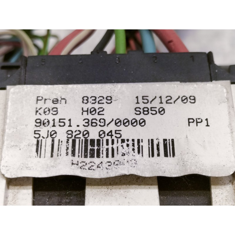 Recambio de mando calefaccion / aire acondicionado para skoda fabia combi (5j5) style referencia OEM IAM 5J0820045 901513690000 