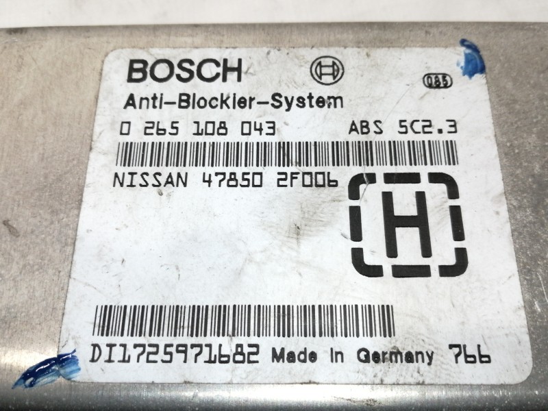 Recambio de centralita abs para nissan primera berlina (p11) slx referencia OEM IAM 0265108043  