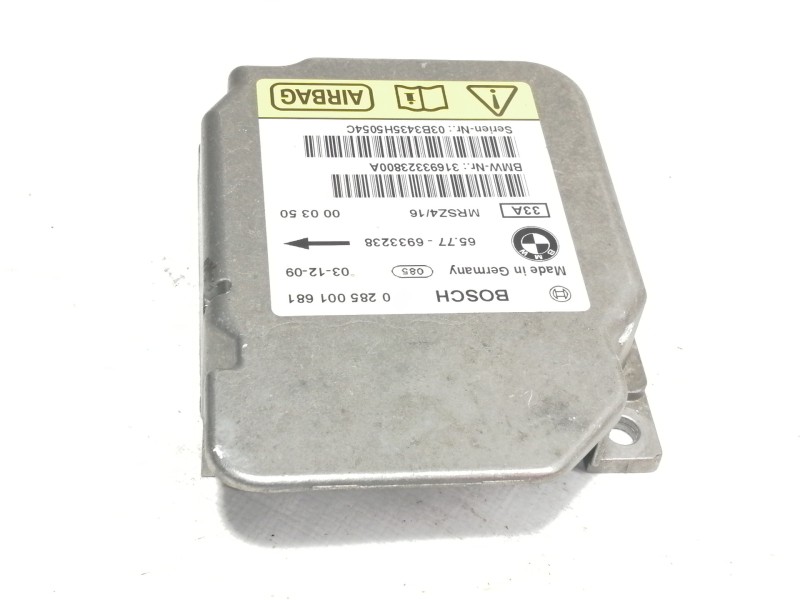 Recambio de centralita airbag para bmw x5 (e53) 3.0d referencia OEM IAM 0285001681 65776933238 