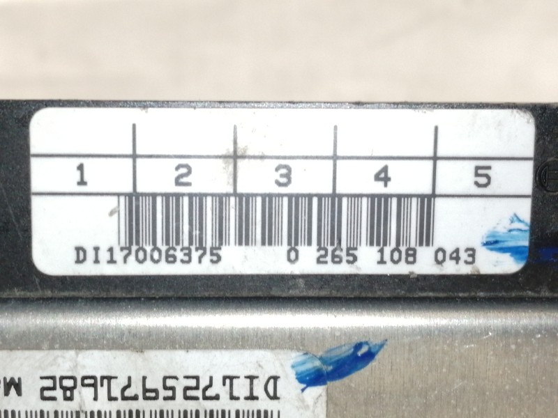 Recambio de centralita abs para nissan primera berlina (p11) slx referencia OEM IAM 0265108043  