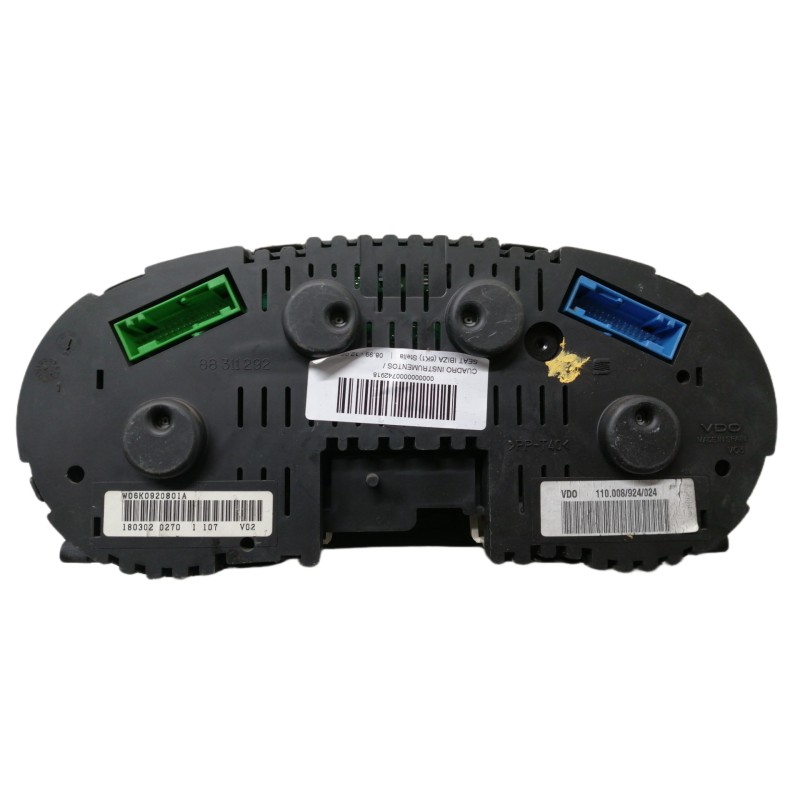 Recambio de cuadro instrumentos para seat ibiza (6k1) stella referencia OEM IAM W06K0920801A 88311292 110008924024 