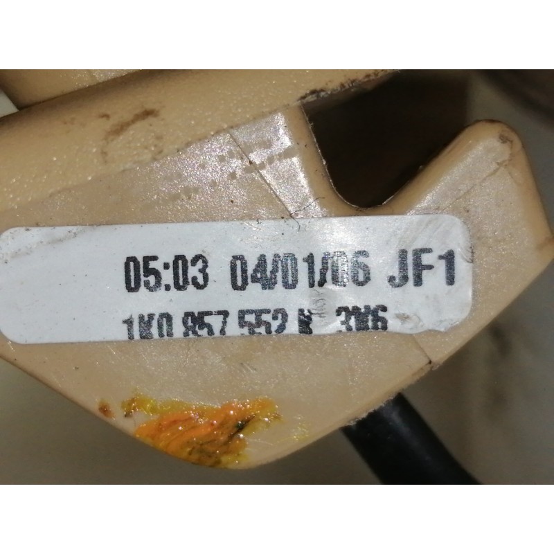 Recambio de parasol derecho para volkswagen golf v berlina (1k1) conceptline (e) referencia OEM IAM 1K0857552  