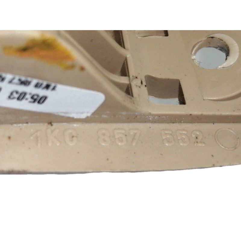 Recambio de parasol derecho para volkswagen golf v berlina (1k1) conceptline (e) referencia OEM IAM 1K0857552  