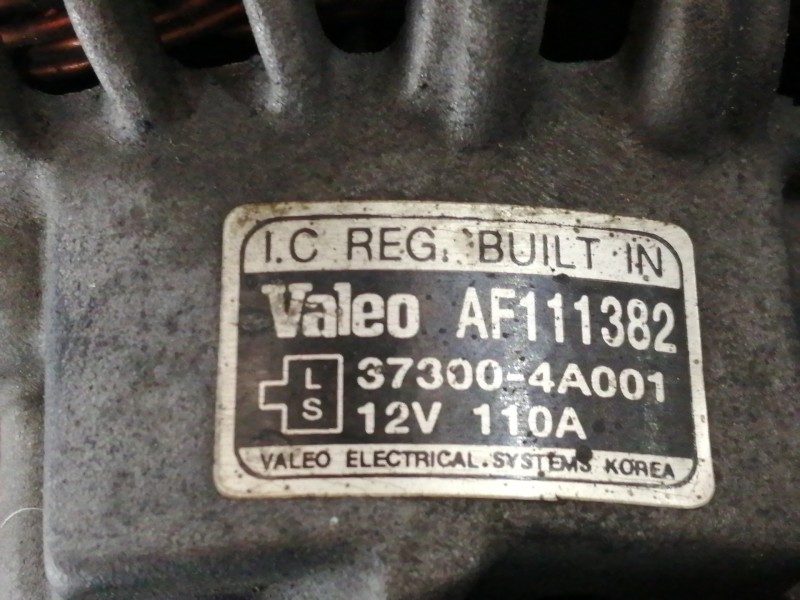 Recambio de alternador para hyundai h 1 starex h 1 starex crdi referencia OEM IAM 373004A001  