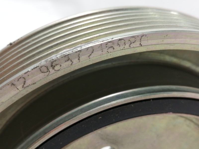 Recambio de polea cigueñal para peugeot 206 berlina x-line referencia OEM IAM 9637218980  