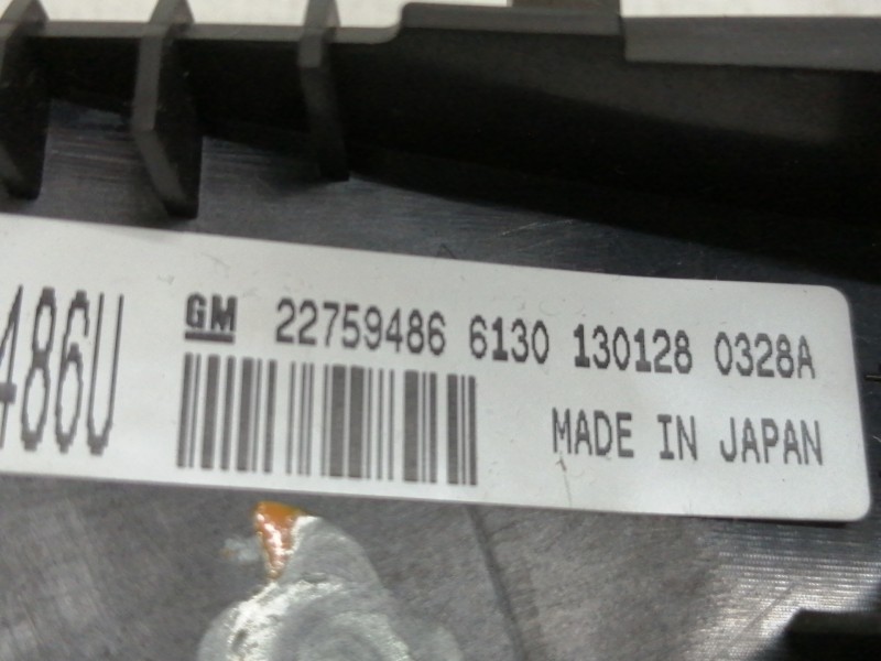 Recambio de moldura para opel insignia sports tourer sport referencia OEM IAM 22759486  