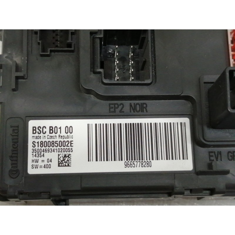 Recambio de caja reles / fusibles para peugeot 407 premium referencia OEM IAM S180085002E 9665778280 
