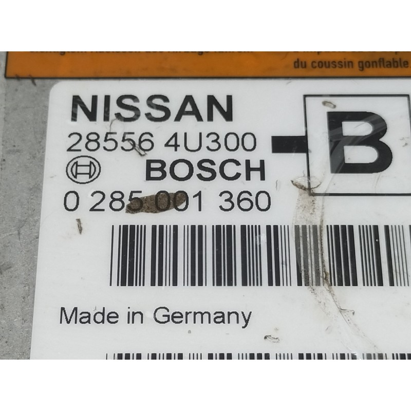 Recambio de centralita airbag para nissan almera tino (v10m) comfort referencia OEM IAM 285564U300  