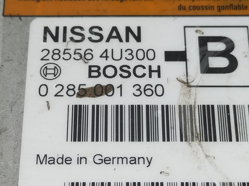 Recambio de centralita airbag para nissan almera tino (v10m) comfort referencia OEM IAM 285564U300  