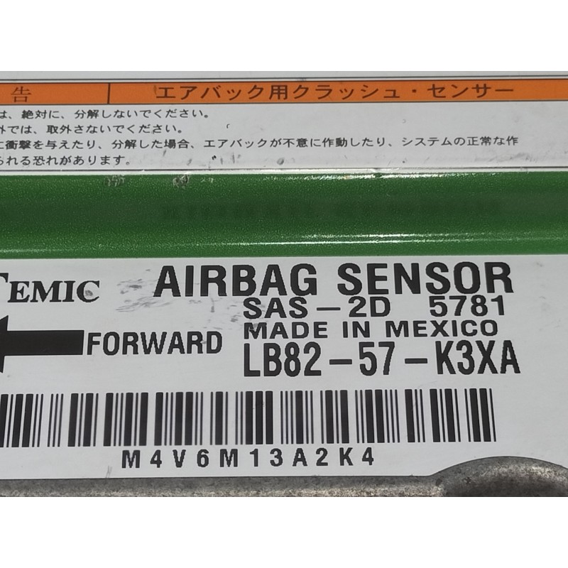 Recambio de centralita airbag para mazda mpv (lv) 2.5 td referencia OEM IAM SAS2D5781  