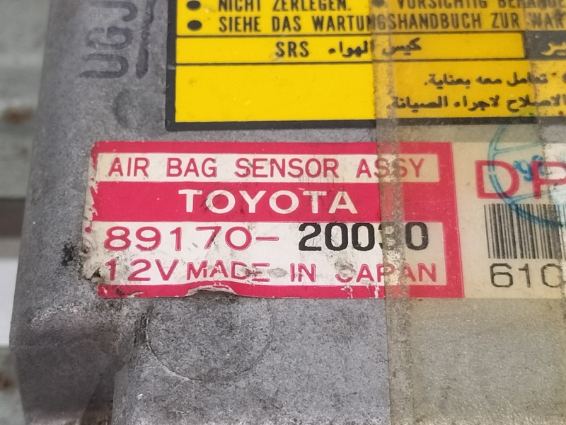 Recambio de centralita airbag para toyota celica (t20) 1.8 st referencia OEM IAM 8917020030  