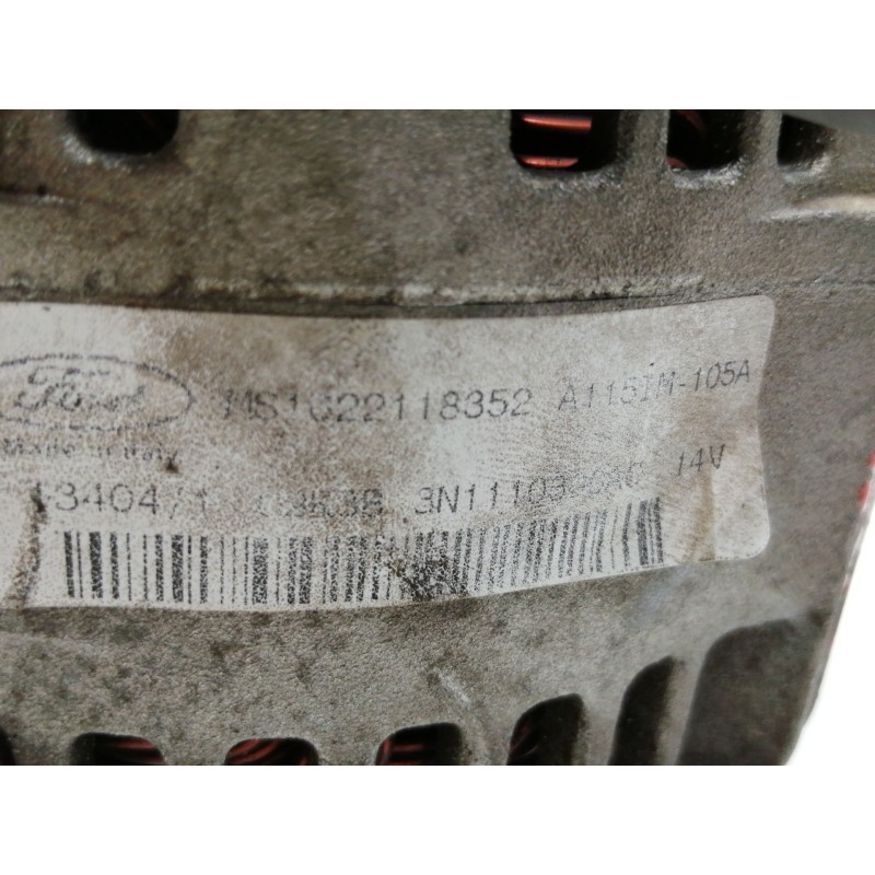 Recambio de alternador para ford focus c-max (cap) ambiente (d) referencia OEM IAM MS1022118352  