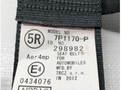 Recambio de cinturon seguridad delantero derecho para peugeot 107 urban referencia OEM IAM 7P1170P   2
