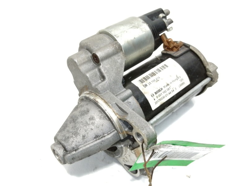 Recambio de motor arranque para opel corsa e expression referencia OEM IAM 25198414  