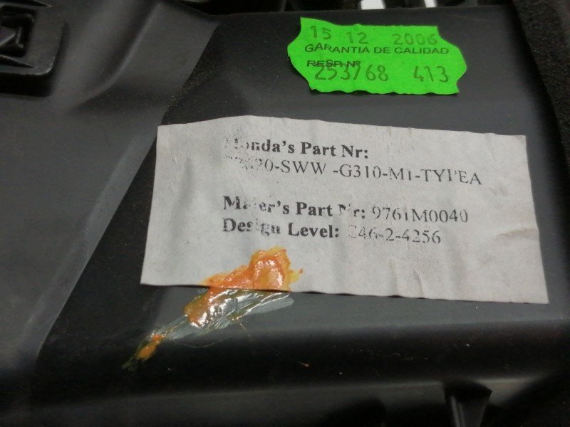 Recambio de rejilla aireadora para honda cr-v (re) comfort referencia OEM IAM 9761M0040  