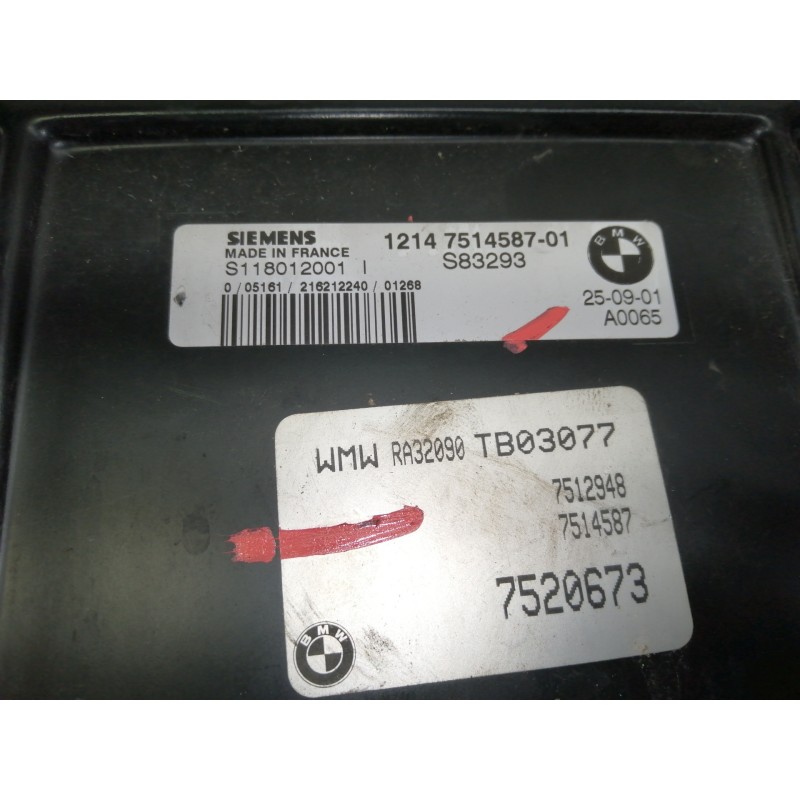 Recambio de centralita motor uce para mini mini (r50,r53) one referencia OEM IAM 1214751458701  