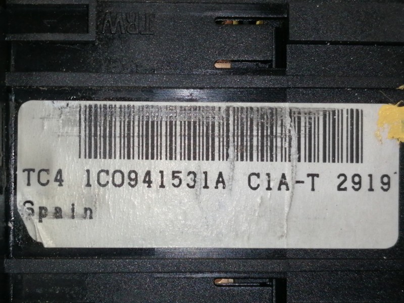 Recambio de mando luces para volkswagen golf iv berlina (1j1) conceptline referencia OEM IAM 1C0941531A  