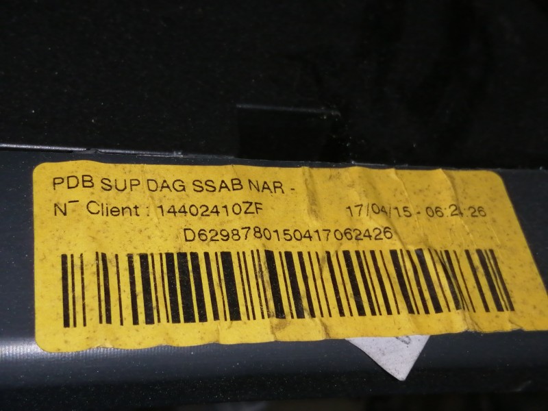 Recambio de salpicadero para fiat scudo furgón (272) 10 l1h1 130 multijet referencia OEM IAM 14402410ZF  