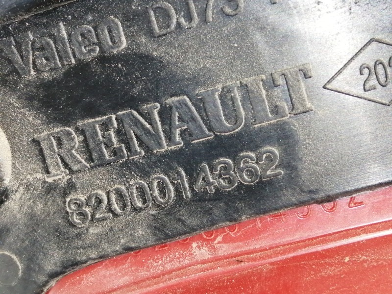 Recambio de piloto trasero izquierdo interior para renault vel satis (bj0) privilege referencia OEM IAM 8200014362  