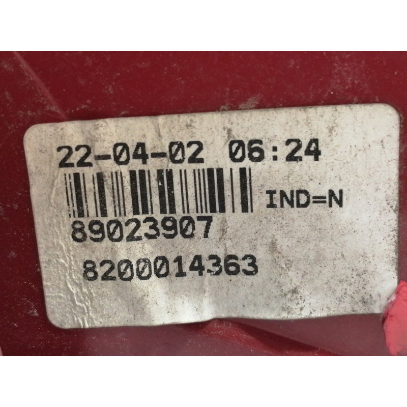 Recambio de piloto trasero derecho interior para renault vel satis (bj0) privilege referencia OEM IAM 8200014363  