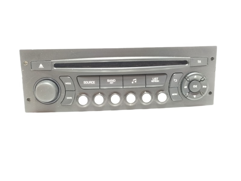 Recambio de sistema audio / radio cd para fiat scudo furgón (272) 10 l1h1 130 multijet referencia OEM IAM 98053736XT00  