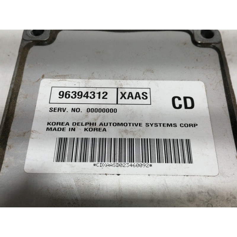 Recambio de centralita motor uce para daewoo kalos 1.4 se referencia OEM IAM 96394312  