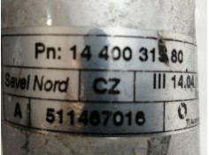 Recambio de tubos aire acondicionado para fiat scudo furgón (272) 10 l1h1 130 multijet referencia OEM IAM 1440031380   2