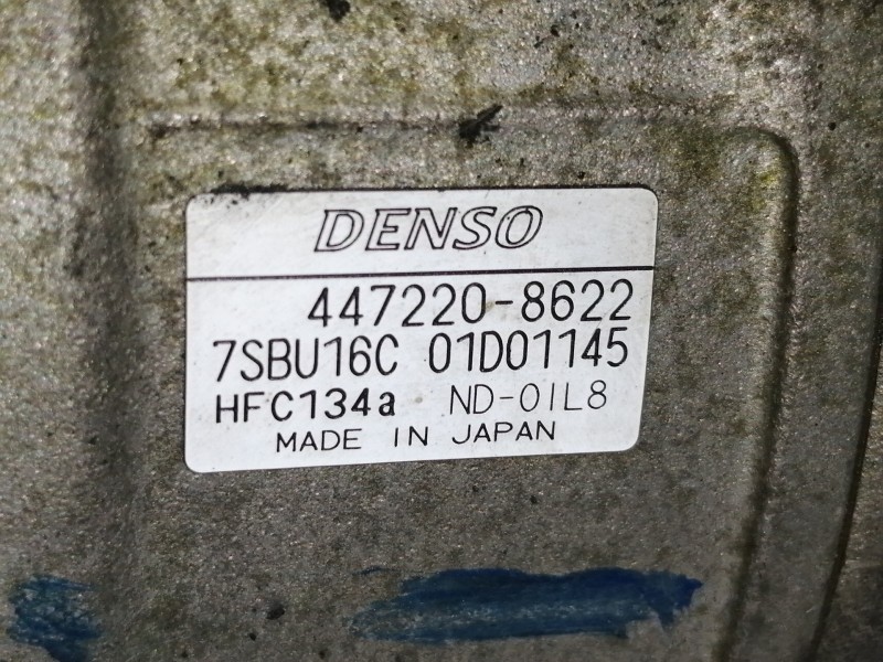 Recambio de compresor aire acondicionado para renault vel satis (bj0) privilege referencia OEM IAM 4472208622  