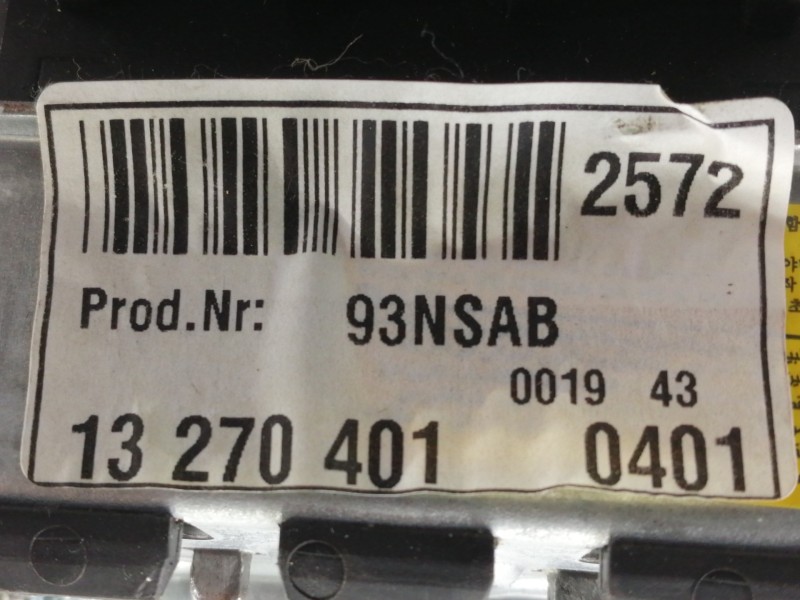 Recambio de airbag delantero izquierdo para opel insignia sports tourer cosmo referencia OEM IAM 13270401 608323500B 608323500