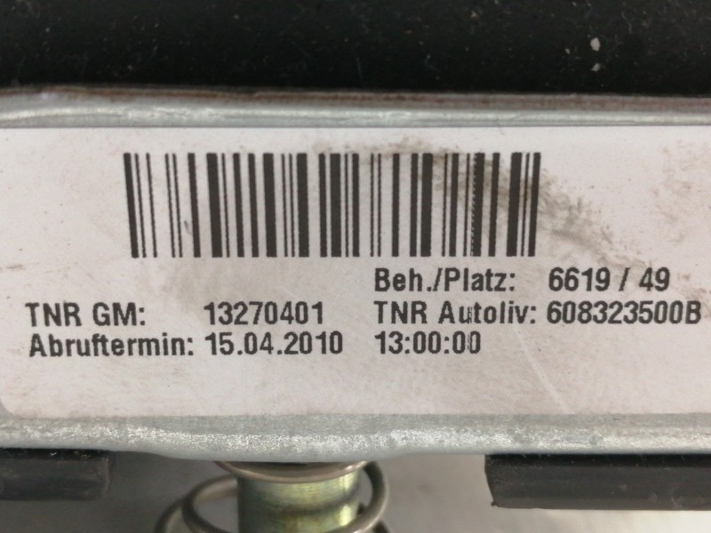 Recambio de airbag delantero izquierdo para opel insignia sports tourer cosmo referencia OEM IAM 13270401 608323500B 608323500