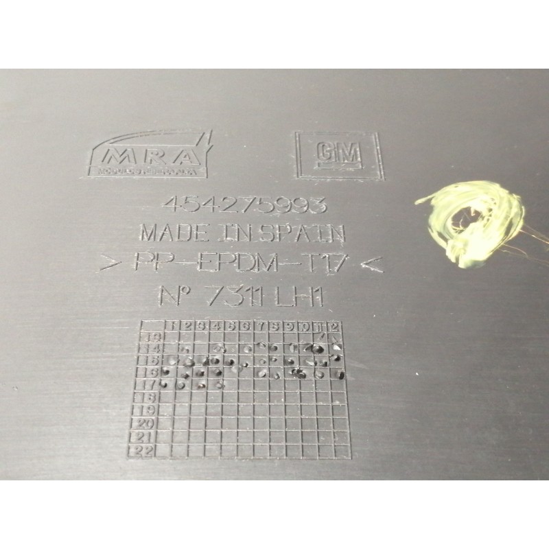 Recambio de guarnecido puerta delantera izquierda para opel corsa e expression referencia OEM IAM 454275993  