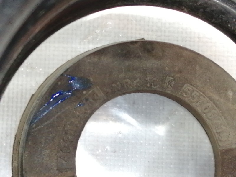 Recambio de muelle amortiguacion para opel corsa e expression referencia OEM IAM 55700710  