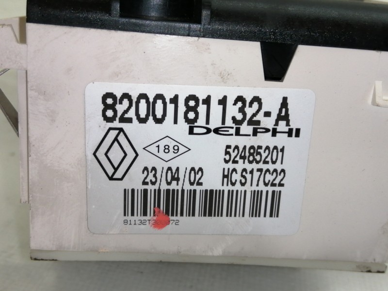 Recambio de mando calefaccion / aire acondicionado para renault vel satis (bj0) privilege referencia OEM IAM 8200181132A  