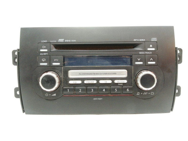 Recambio de sistema audio / radio cd para suzuki sx4 rw (ey) glx referencia OEM IAM 3910180JA  